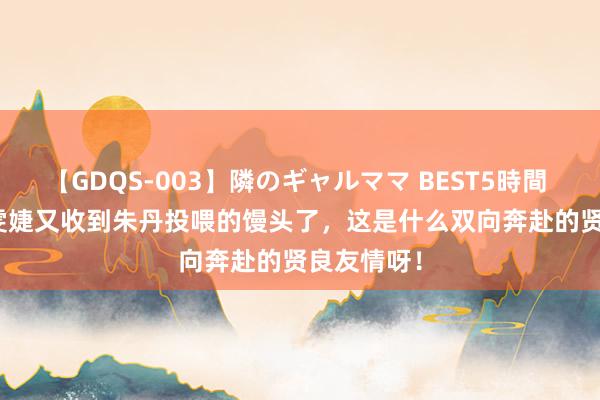 【GDQS-003】隣のギャルママ BEST5時間 Vol.2 尚雯婕又收到朱丹投喂的馒头了，这是什么双向奔赴的贤良友情呀！