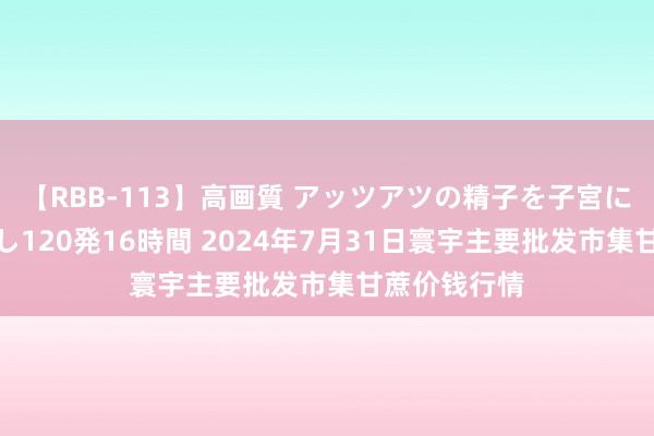 【RBB-113】高画質 アッツアツの精子を子宮に孕ませ中出し120発16時間 2024年7月31日寰宇主要批发市集甘蔗价钱行情