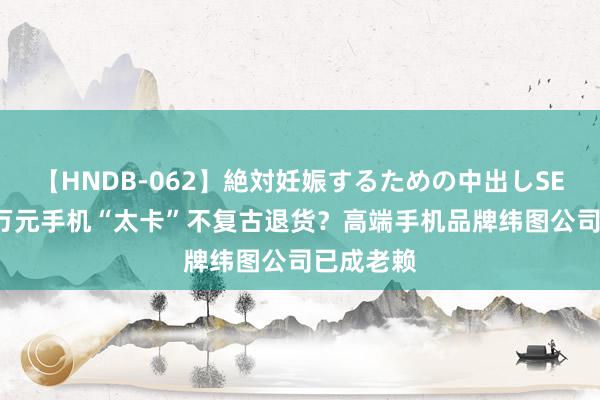 【HNDB-062】絶対妊娠するための中出しSEX！！ 3万元手机“太卡”不复古退货？高端手机品牌纬图公司已成老赖