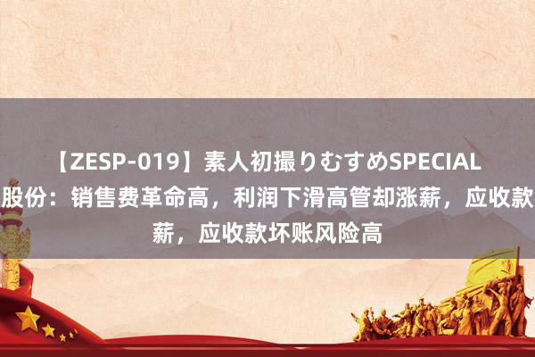 【ZESP-019】素人初撮りむすめSPECIAL Vol.3 水羊股份：销售费革命高，利润下滑高管却涨薪，应收款坏账风险高